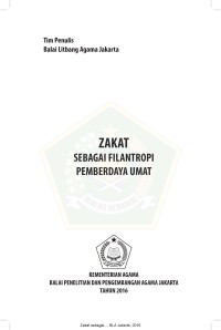 Image of Zakat Sebagai Filontropi Pemberdayaan Umat