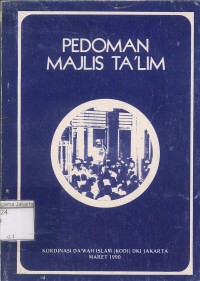 Image of Pedoman Majlis Ta'lim