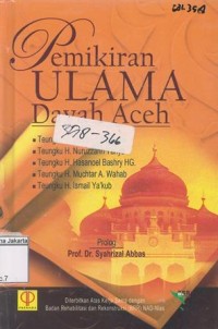 Image of Pemikiran ulama dayah Aceh