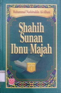 Image of Shahih Sunan Ibnu Majah Buku 1; Buku 2; Buku 3