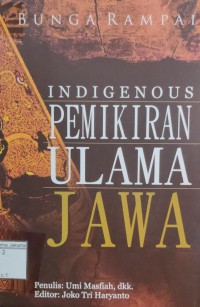 Image of Indigenous Pemikiran Ulama Jawa