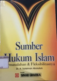 Image of Sumber Hukum Islam Permasalahan & Fleksibilitasnya