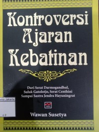 Image of Kontroversi Ajaran Kebatinan