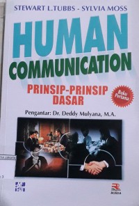 Image of Human Communication Prinsip-Prinsip Dasar