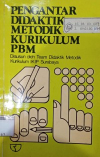 Image of Pengantar Didaktik Metodik Kurikulum PBM