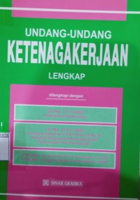 Image of Undang-Undang Ketenagakerjaan