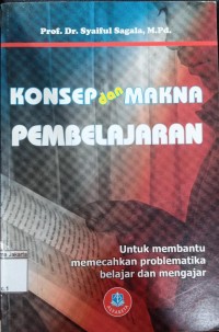 Image of Konsep dan Makna Pembelajaran