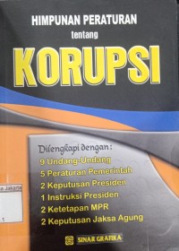 Image of Himpunan Tentang Korupsi