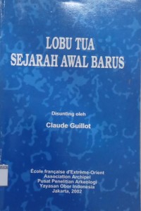 Image of Lobu Tua Sejarah Awal Barus