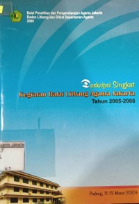 Image of Deskripsi Singkat Kegiatan Balai Litbang Agama Jakarta