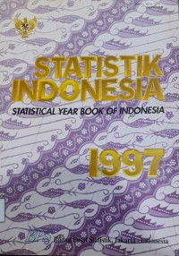 Image of Statistik Indonesia = Statistical Year Book of Indonesia 1997