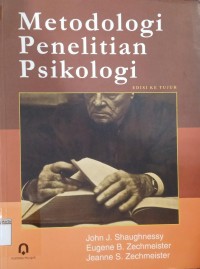 Image of Metodologi Penelitian psikologi