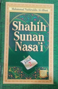 Image of Shahih Sunan Nasa'i; Jilid 2