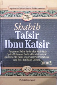 Image of Shahih Tafsir Ibnu Katsir; Juz 3-6 Surah Al-Baqarah Al-Imran Surah An-Nisaa Jilid 2