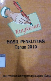 Image of Hasil Penelitian Tahun 2010