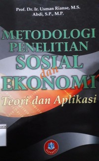 Image of Metodologi Penelitian Sosial dan Ekonomi Teori dan Aplikasi
