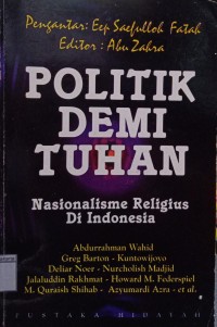 Image of Politik Demi Tuhan Nasinalisme Religius di Indonesia