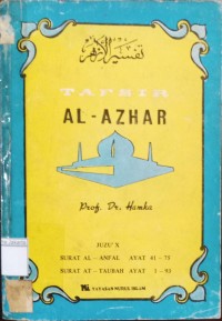 Image of Tafsir Al Azhar Juzu X