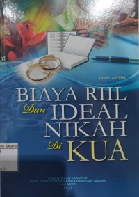Image of Biaya Riil dan Ideal Nikah di KUA