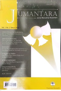 Image of Jumantar : jurnal manuskrip nusantara Vol. 1 No. 2 (2010) Desember