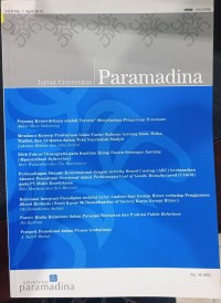 Image of Paramadina : jurnal universitas Vol. 9 No. 1 April 2012