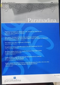 Image of Paramadina : jurnal universitas Vol. 9 No. 3 Desember 2012