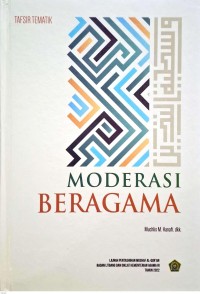 Image of Tafsir tematik moderasi beragama