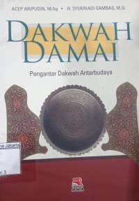 Image of Dakwah Damai Pengantar Dakwah Antarbudaya