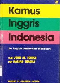 Image of Kamus Inggris Indonesia: An English-Indonesian Dictionary