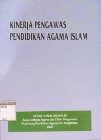 Image of Kinerja Pengawas Pendidikan Agama Islam