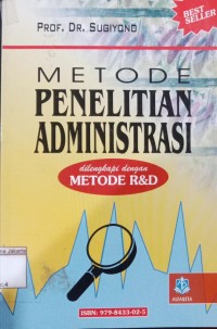 Image of Metode Penelitian Administrasi