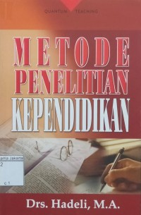 Image of Metode Penelitian Kependidikan