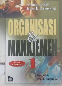 Image of Organisaasi dan Manajemen 1