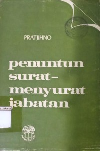 Image of Penuntun Surat-Menyurat Jabatan