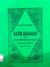 Image of Ratib Samman dan Hikayat Syekh Muhammad Samman: Suntingan Naskah dan Kajian Isi Teks