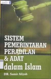 Image of Sistem Pemerintahan Peradilan & Adat dalam Islam