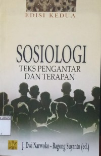 Image of Sosiologi Teks Pengantar dan Terapan